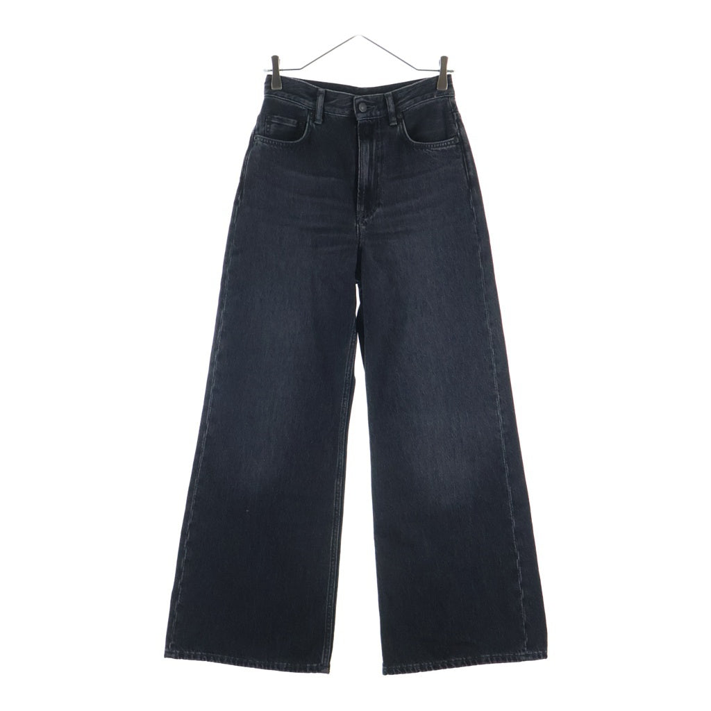 Acne Studios(アクネ ストゥディオズ) 2022 リラックスフィットジーンズ ワイドデニムパンツ ブラック A00392
