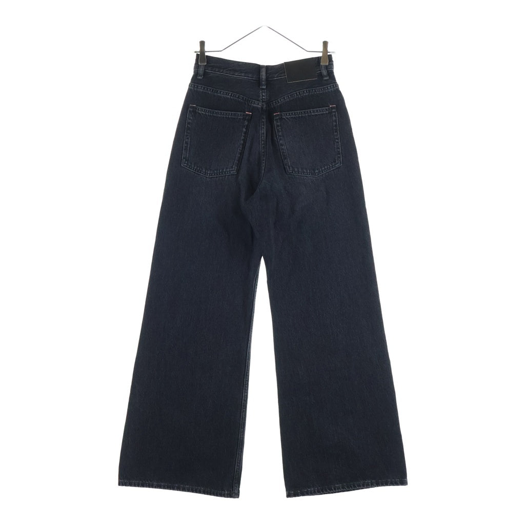 Acne Studios(アクネ ストゥディオズ) 2022 リラックスフィットジーンズ ワイドデニムパンツ ブラック A00392