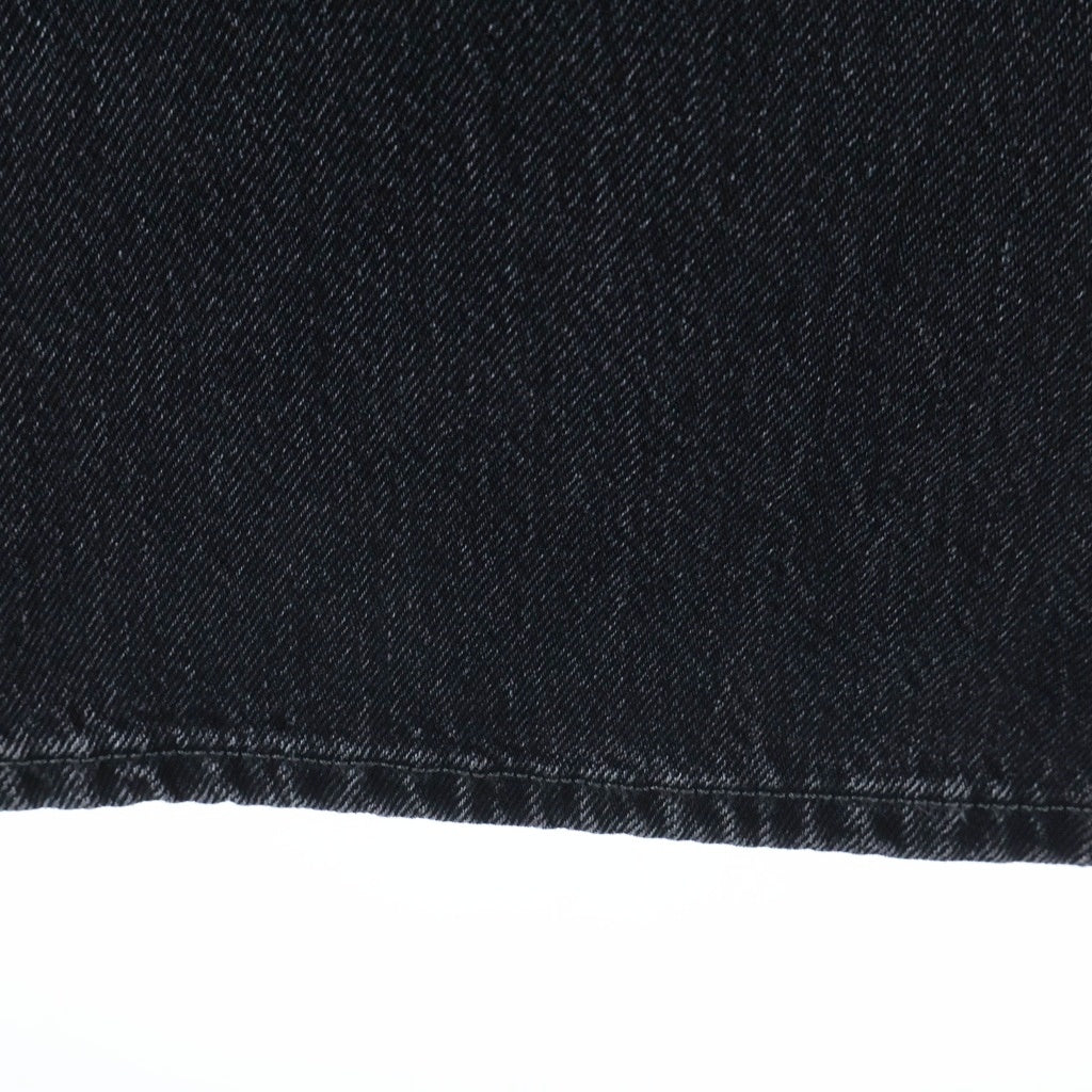 Acne Studios(アクネ ストゥディオズ) 2022 リラックスフィットジーンズ ワイドデニムパンツ ブラック A00392