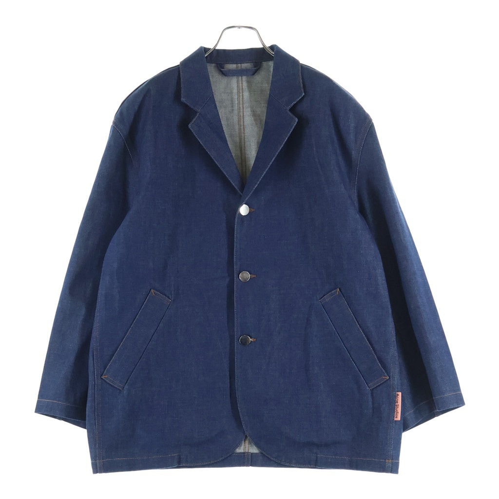 Acne Studios(アクネ ストゥディオズ) 23SS デニム シングルテーラードジャケット インディゴ FN-MN-OUT000928