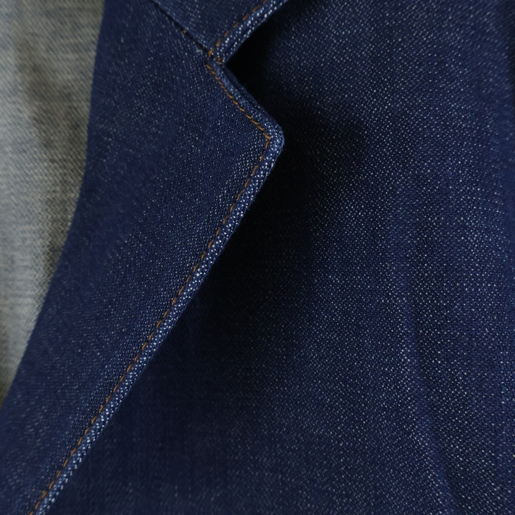 Acne Studios(アクネ ストゥディオズ) 23SS デニム シングルテーラードジャケット インディゴ FN-MN-OUT000928