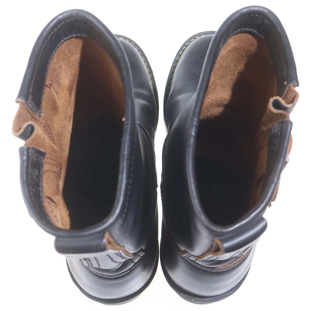 VIBERG(ヴァイバーグ) 9インチ レザー エンジニアブーツ ブラック