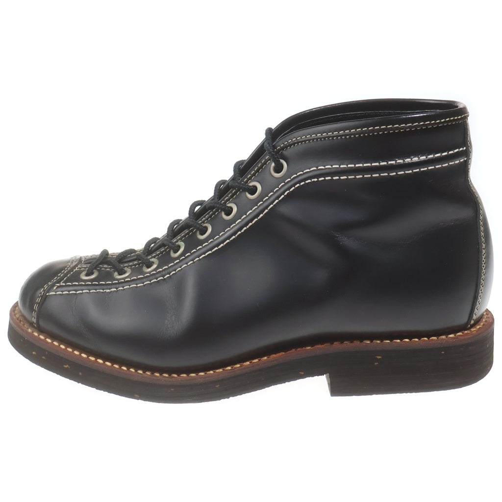 CUSHMAN(クシュマン) LINEMAN BOOTS ラインマン モンキーブーツ レザー ブラック 29111