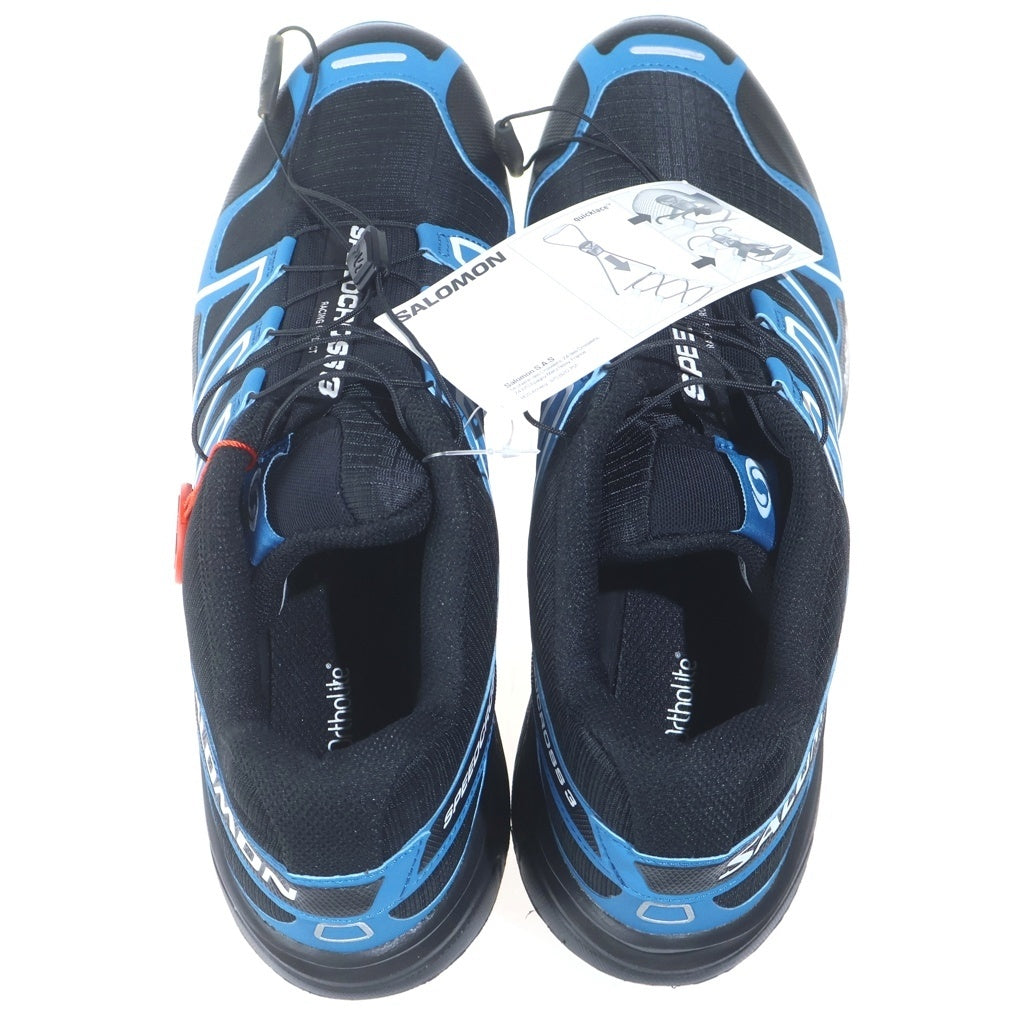 SALOMON(サロモン) KITH JAPAN限定 SPEEDCROSS 3 キス ジャパン スピードクロス 3 ローカットスニーカー ブラック/ブルー US12/30cm 479920
