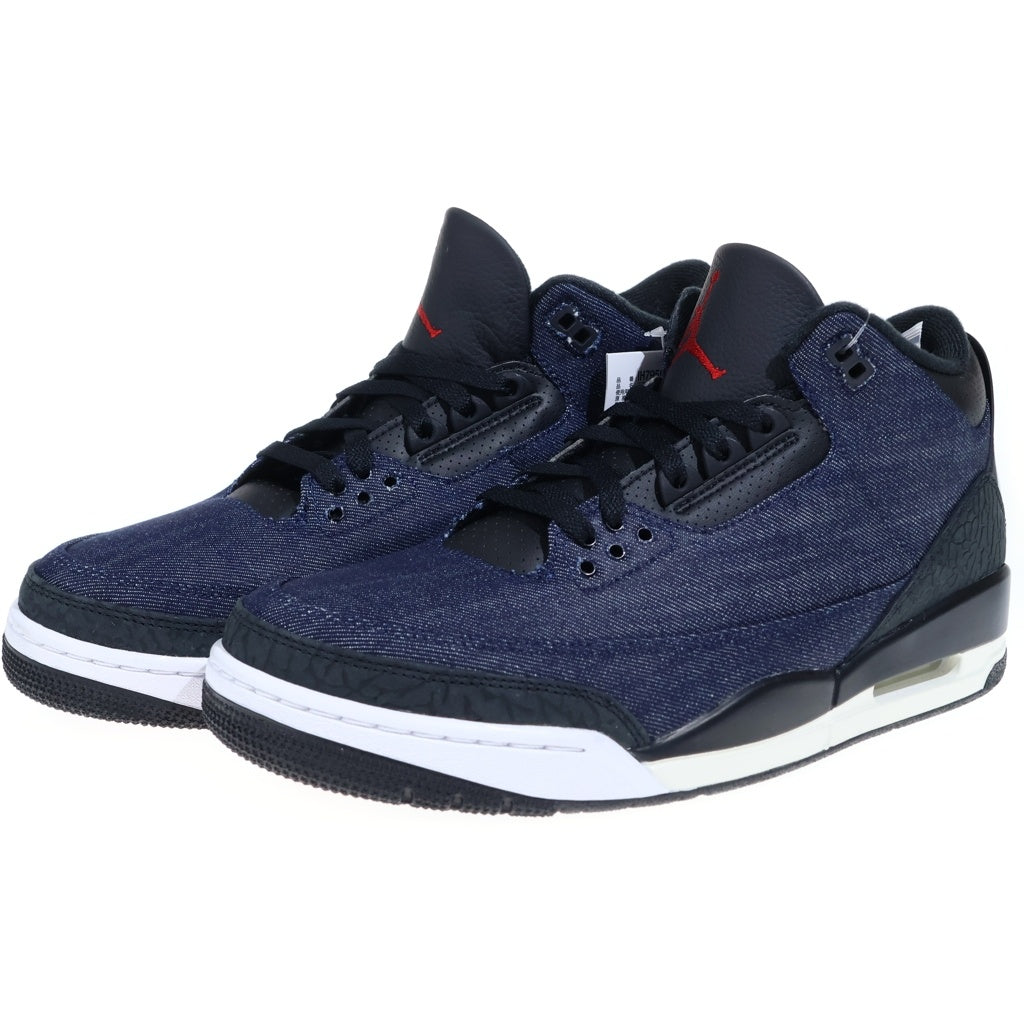 NIKE(ナイキ) ×Levi's AIR JORDAN 3 RETRO SP IH7959-400 リーバイス エアジョーダン3 ミッドカットスニーカー インディゴ US12/30cm
