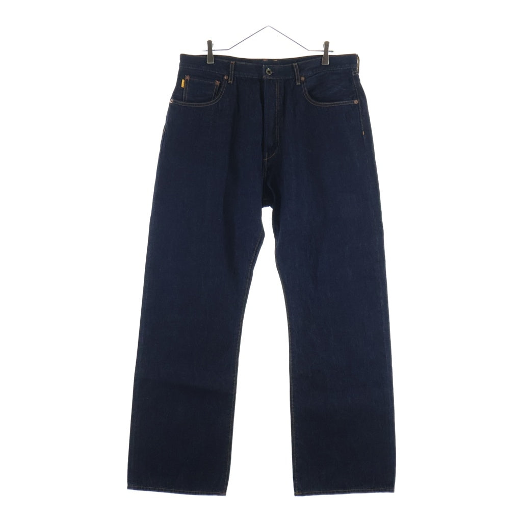 UNION(ユニオン) WRIGHT DENIM セルヴィッチ ワイドデニムパンツ トラウザー インディゴ WBL-128