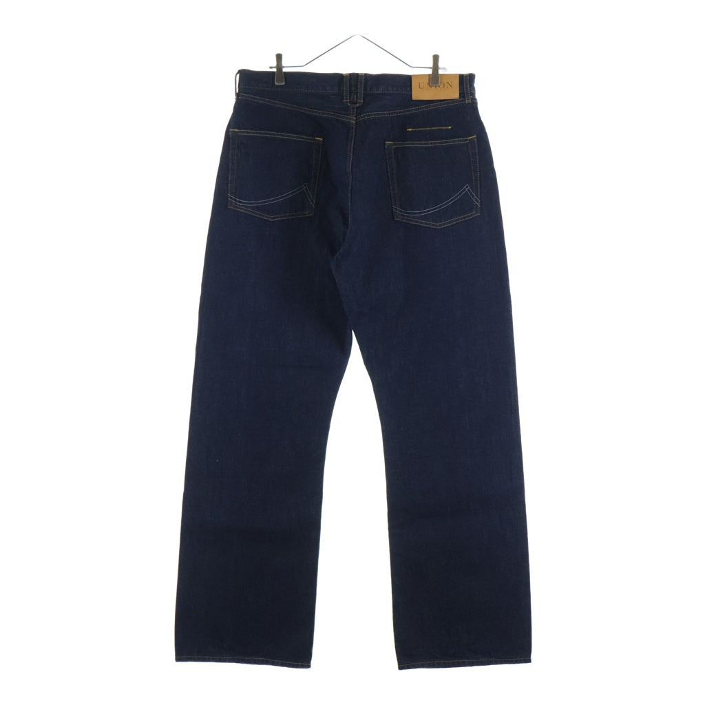 UNION(ユニオン) WRIGHT DENIM セルヴィッチ ワイドデニムパンツ トラウザー インディゴ WBL-128