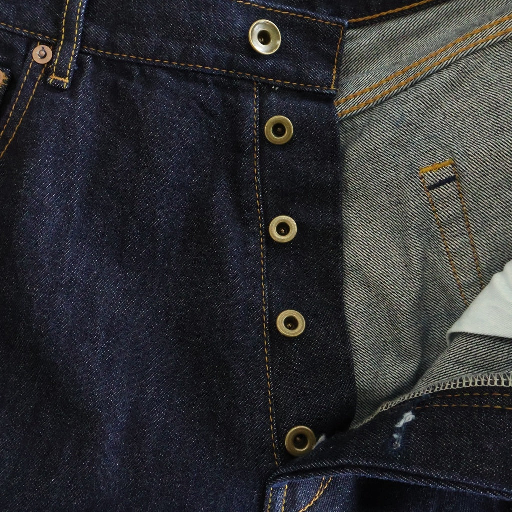 UNION(ユニオン) WRIGHT DENIM セルヴィッチ ワイドデニムパンツ トラウザー インディゴ WBL-128
