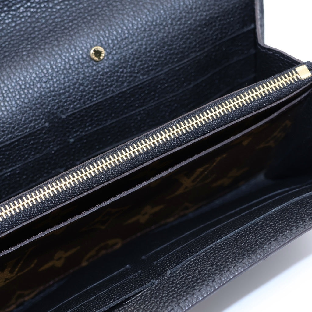 LOUIS VUITTON(ルイヴィトン) モノグラム ポルトフォイユ パラス ロングウォレット 長財布 ブラウン/ブラック M58415 レディース