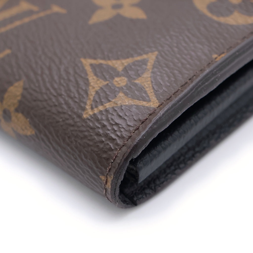 LOUIS VUITTON(ルイヴィトン) モノグラム ポルトフォイユ パラス ロングウォレット 長財布 ブラウン/ブラック M58415 レディース