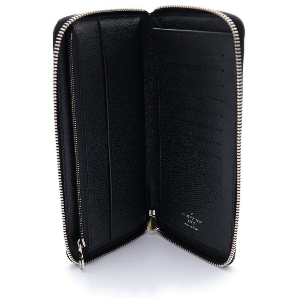 LOUIS VUITTON(ルイヴィトン) ダミエ ジッピーウォレット ラウンドファスナー 長財布 ブラック N63095