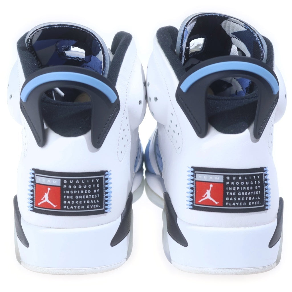 NIKE(ナイキ) AIR JORDAN 6 RETRO UNC CT8529-410 エアジョーダン6 ハイカットスニーカー ブルー/ホワイト US8.5/26.5cm