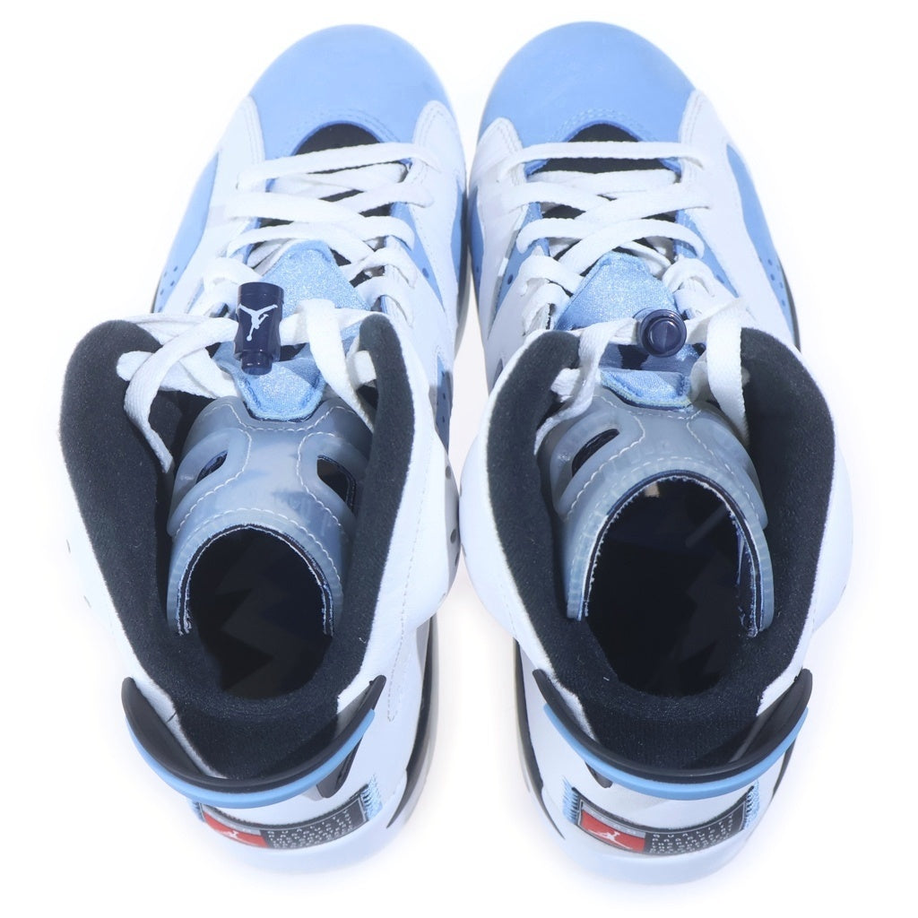 NIKE(ナイキ) AIR JORDAN 6 RETRO UNC CT8529-410 エアジョーダン6 ハイカットスニーカー ブルー/ホワイト US8.5/26.5cm