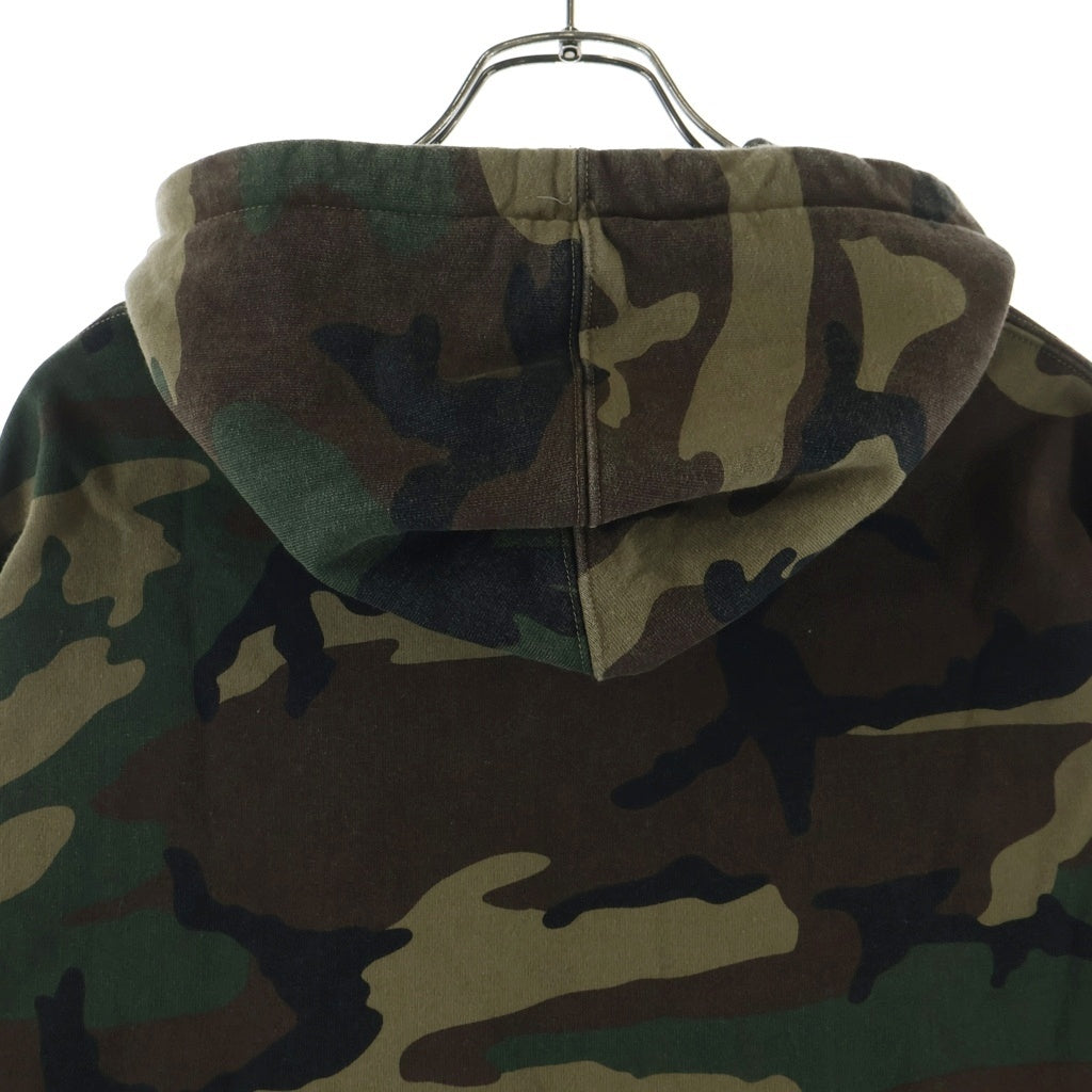SUPREME(シュプリーム) 21AW Reflective Hooded Sweatshirt カモ柄 リフレクティブ スウェットプルオーバーパーカー マルチカラー