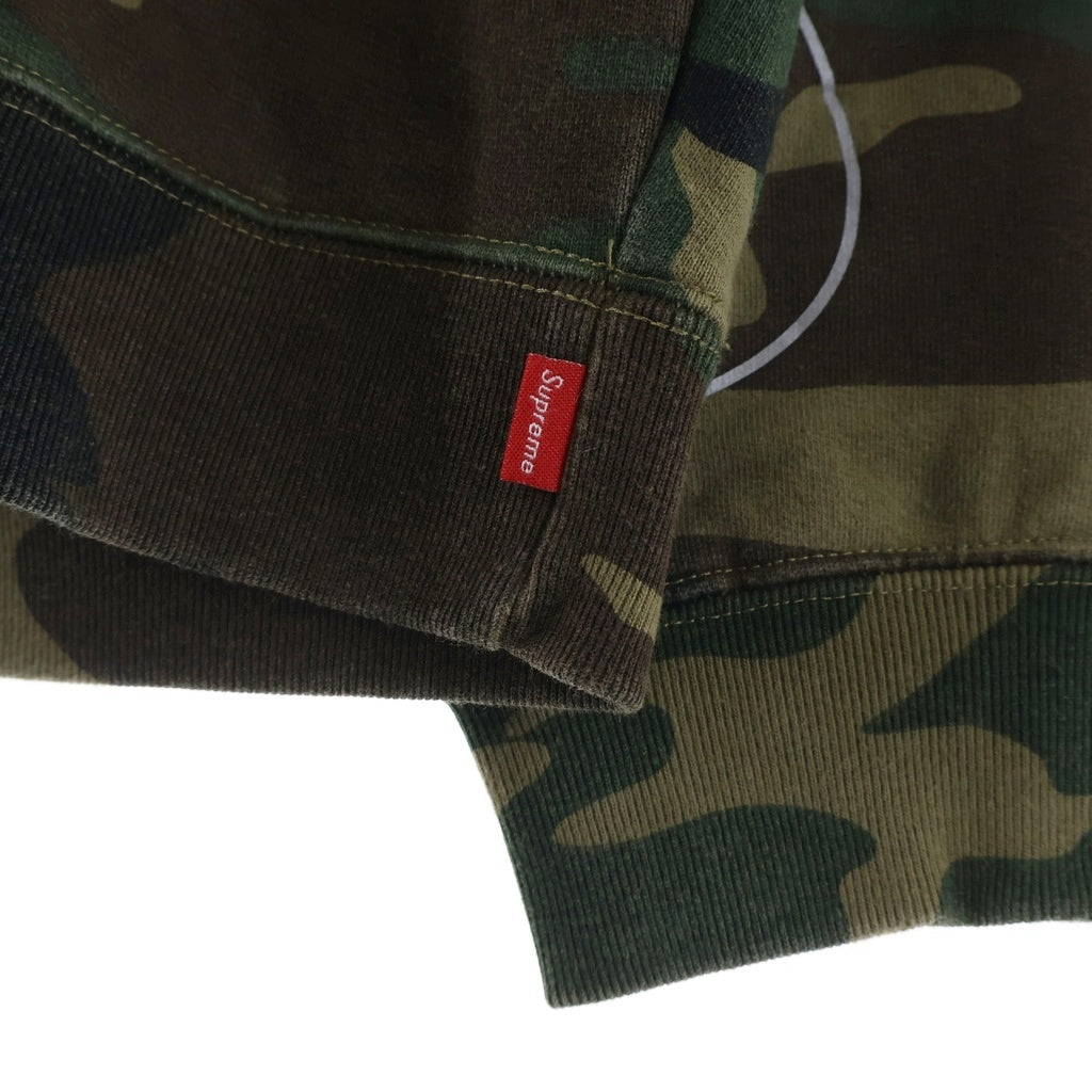 SUPREME(シュプリーム) 21AW Reflective Hooded Sweatshirt カモ柄 リフレクティブ スウェットプルオーバーパーカー マルチカラー