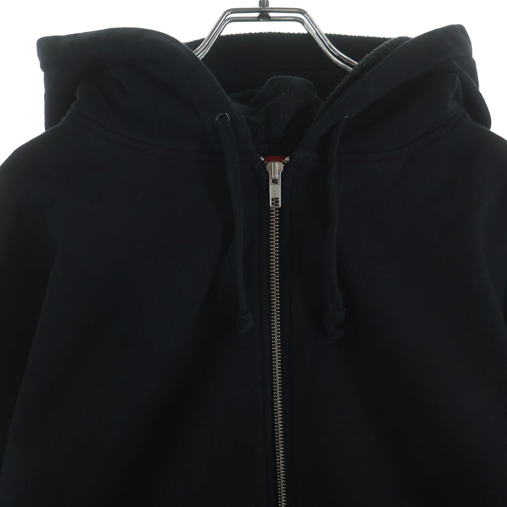 SUPREME(シュプリーム) 22AW Double Hood Facemask Zip Up Hooded ダブルフード フェイスマスク ジップアップフーディー パーカー ブラック