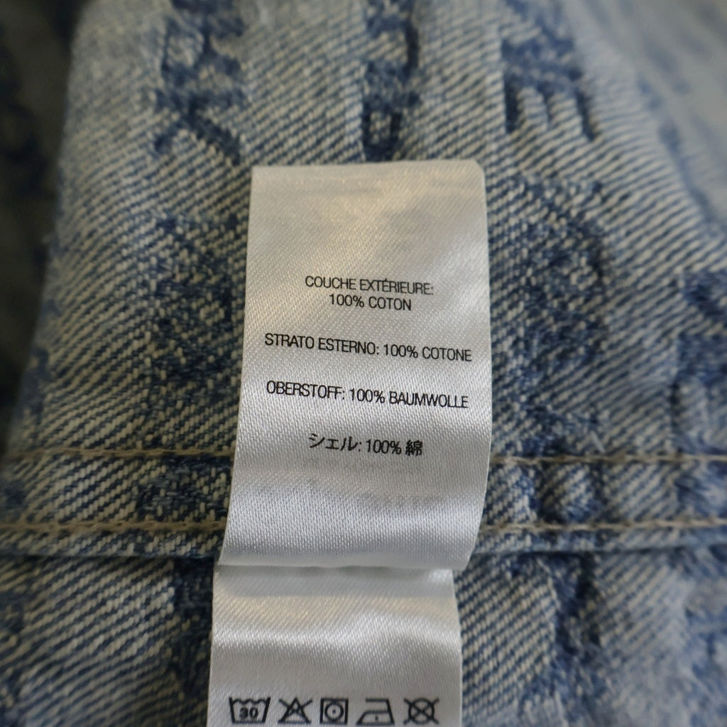 SUPREME(シュプリーム) 22AW Multi Type Jacquard Denim Shirt マルチタイプジャガードロゴ デニム長袖シャツ インディゴ