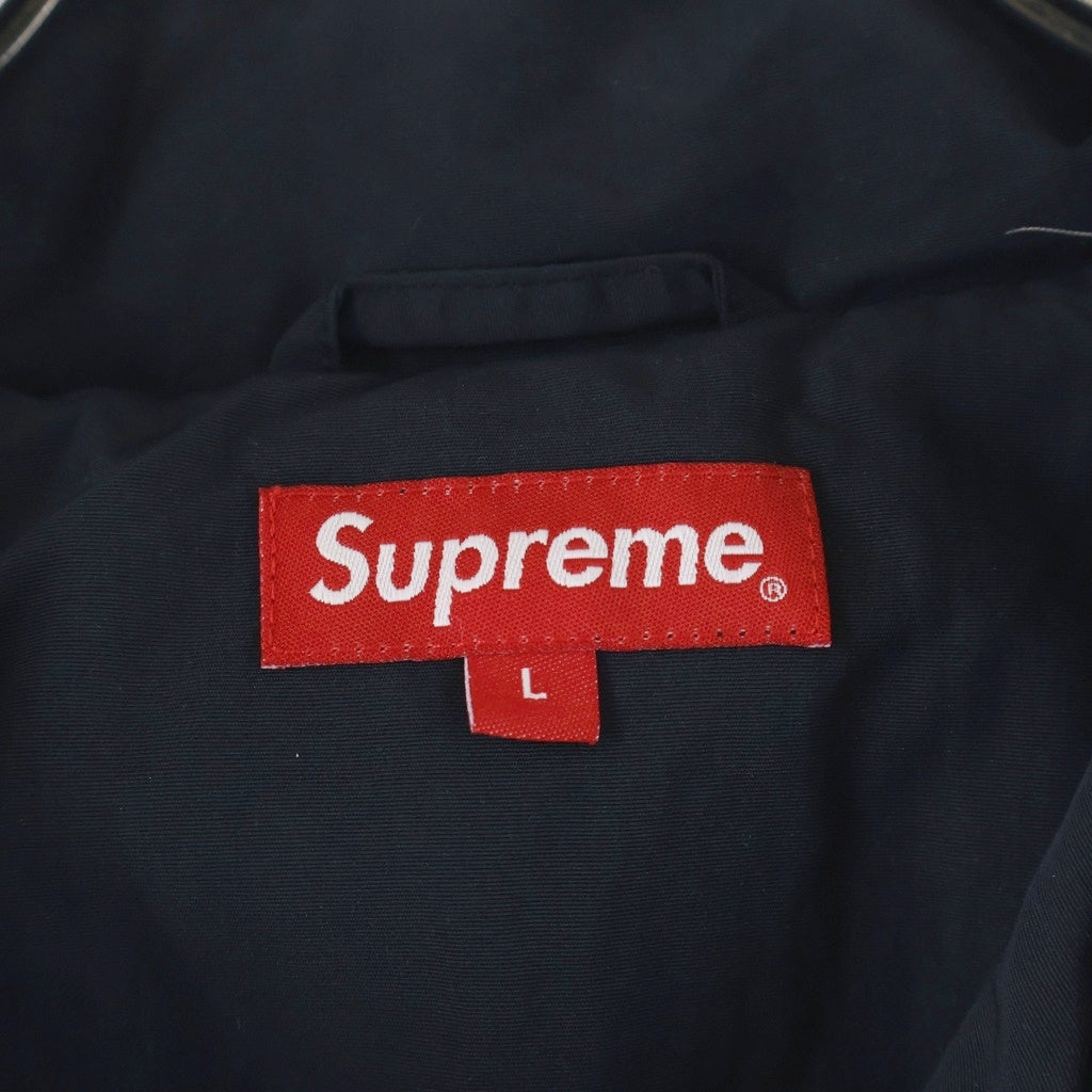 SUPREME(シュプリーム) 22AW Jacquard Panel Track Jacket ジャガードパネル ナイロントラックジャケット ブラック