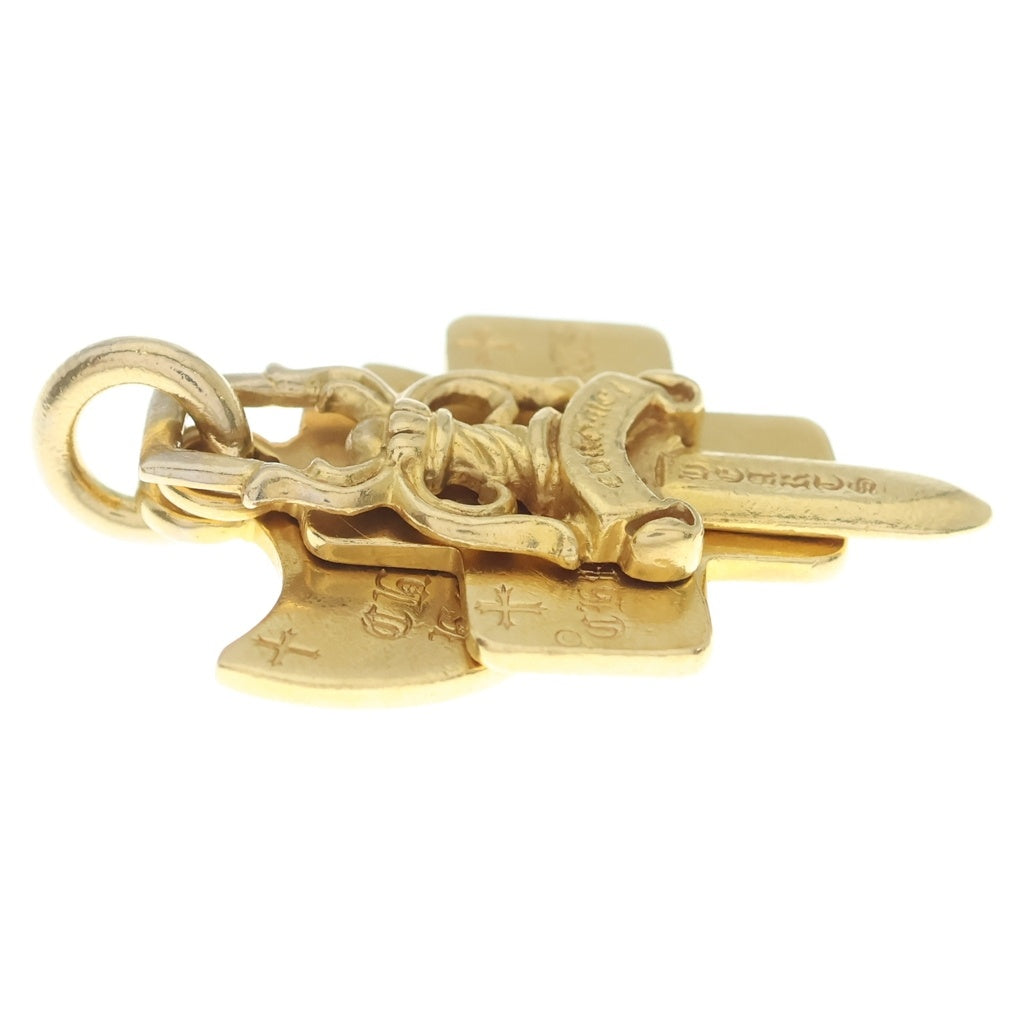 CHROME HEARTS(クロムハーツ) 22K 3TRINKETS 3トリンケッツ ネックレス