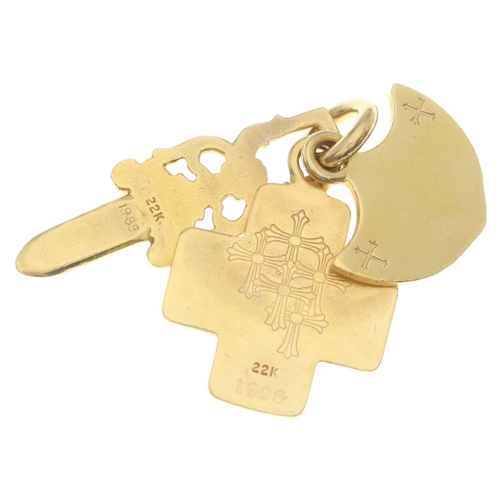 CHROME HEARTS(クロムハーツ) 22K 3TRINKETS 3トリンケッツ ネックレス
