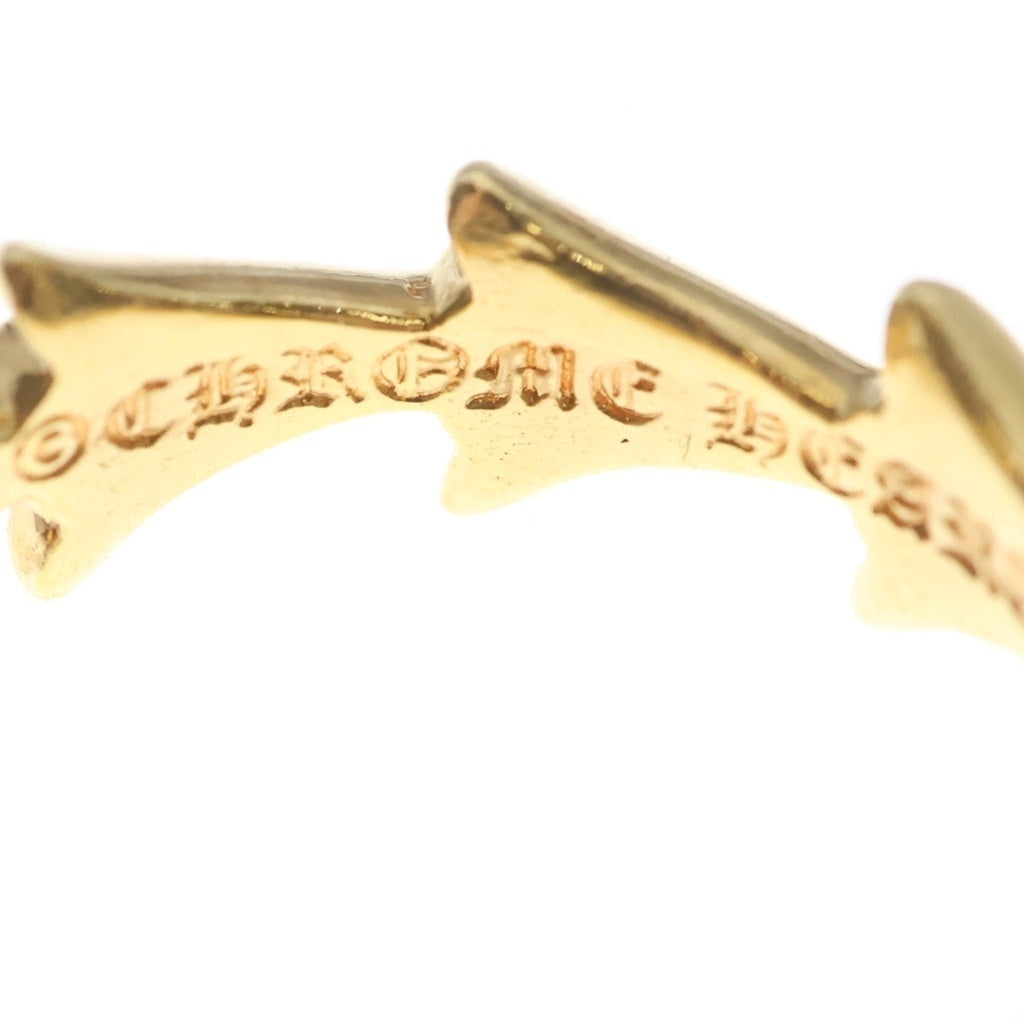 CHROME HEARTS(クロムハーツ) 22K CROSS TAIL クロステイルリング ゴールド