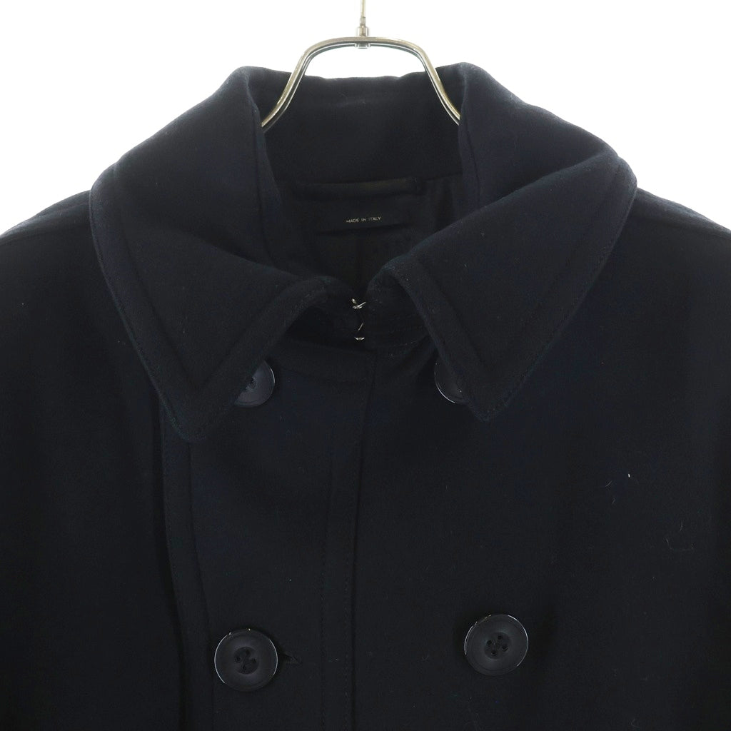TOM FORD(トムフォード) メルトンウール チェスターコート ブラック BP079 TF153