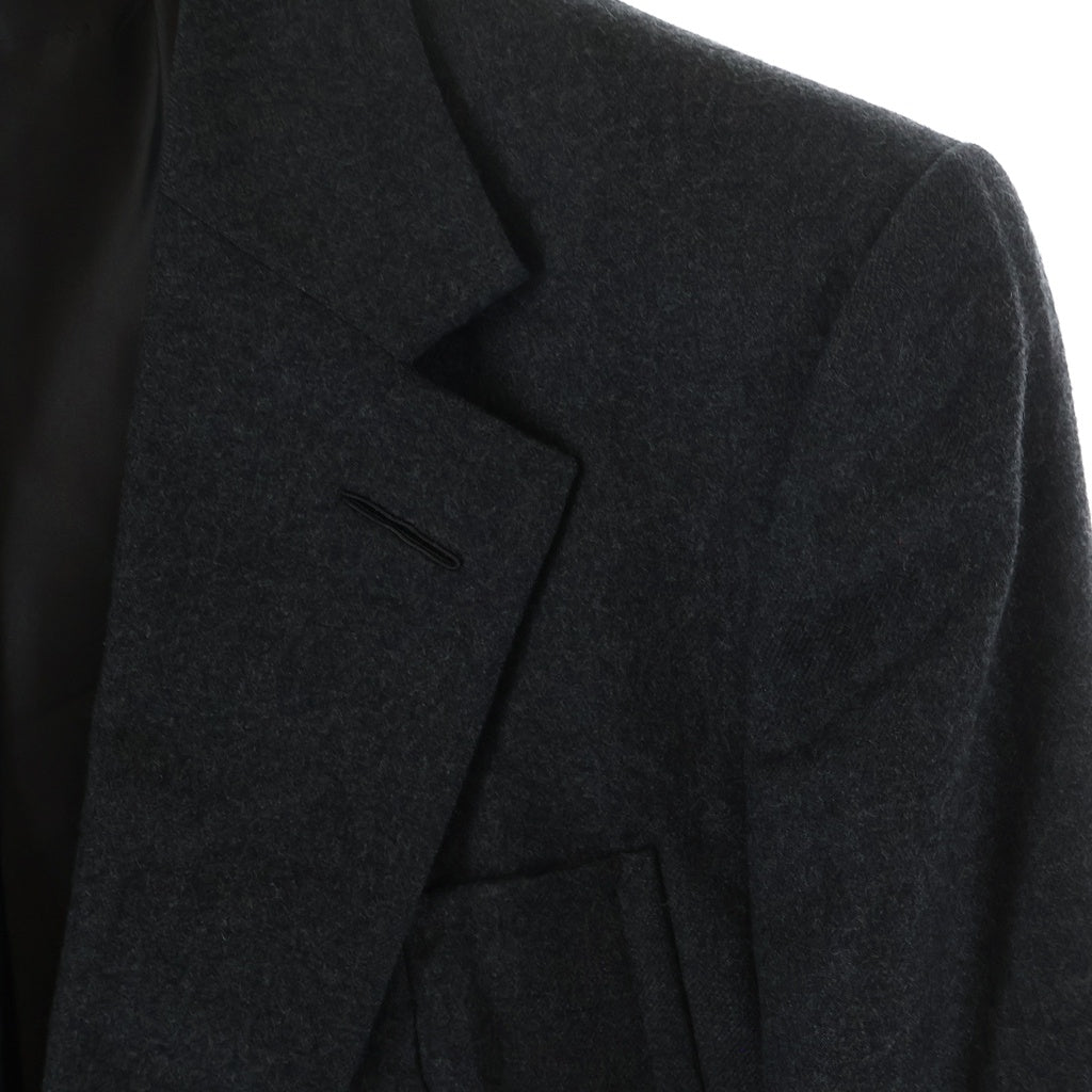 TOM FORD(トムフォード) ウール シングルテーラードジャケット ダークグレー