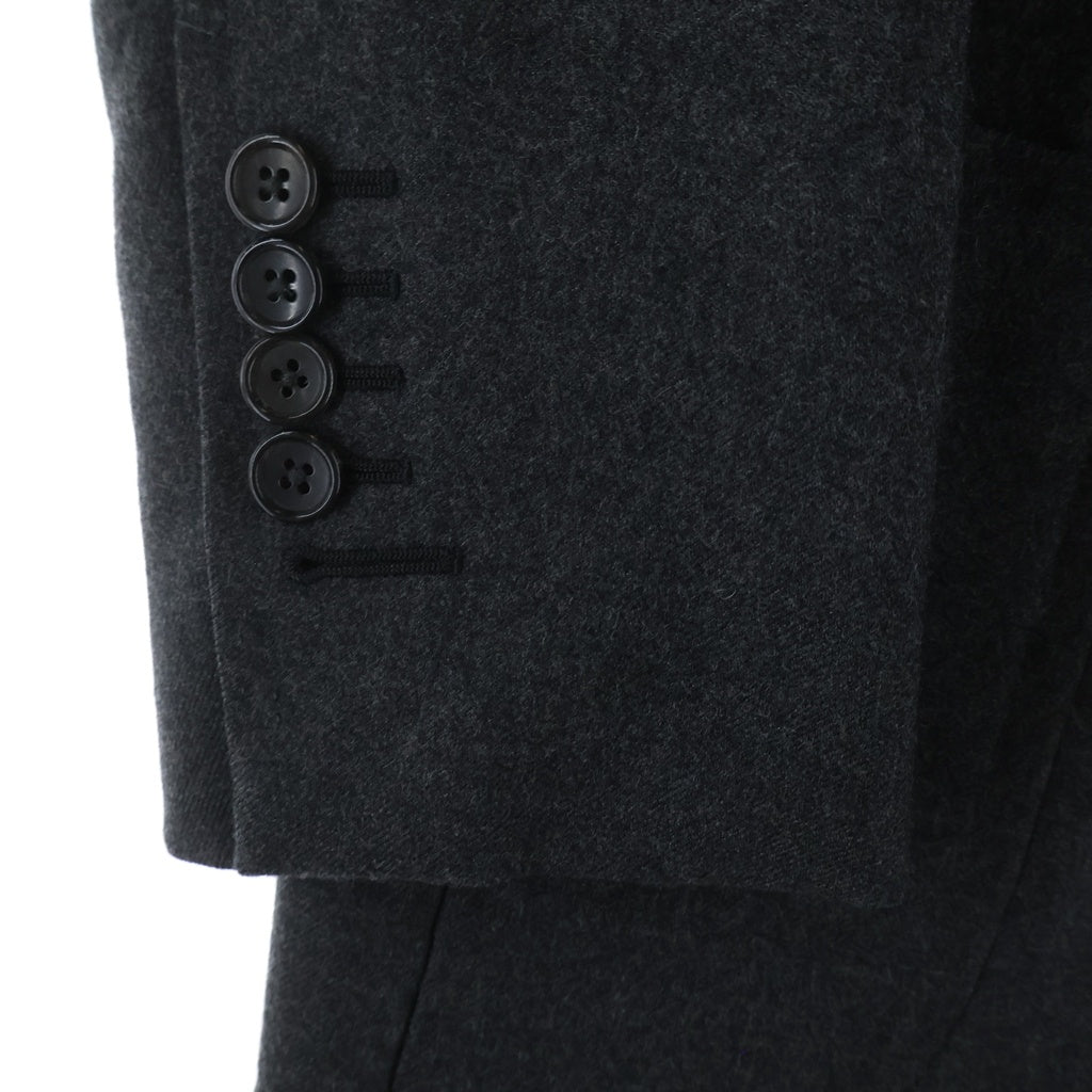 TOM FORD(トムフォード) ウール シングルテーラードジャケット ダークグレー