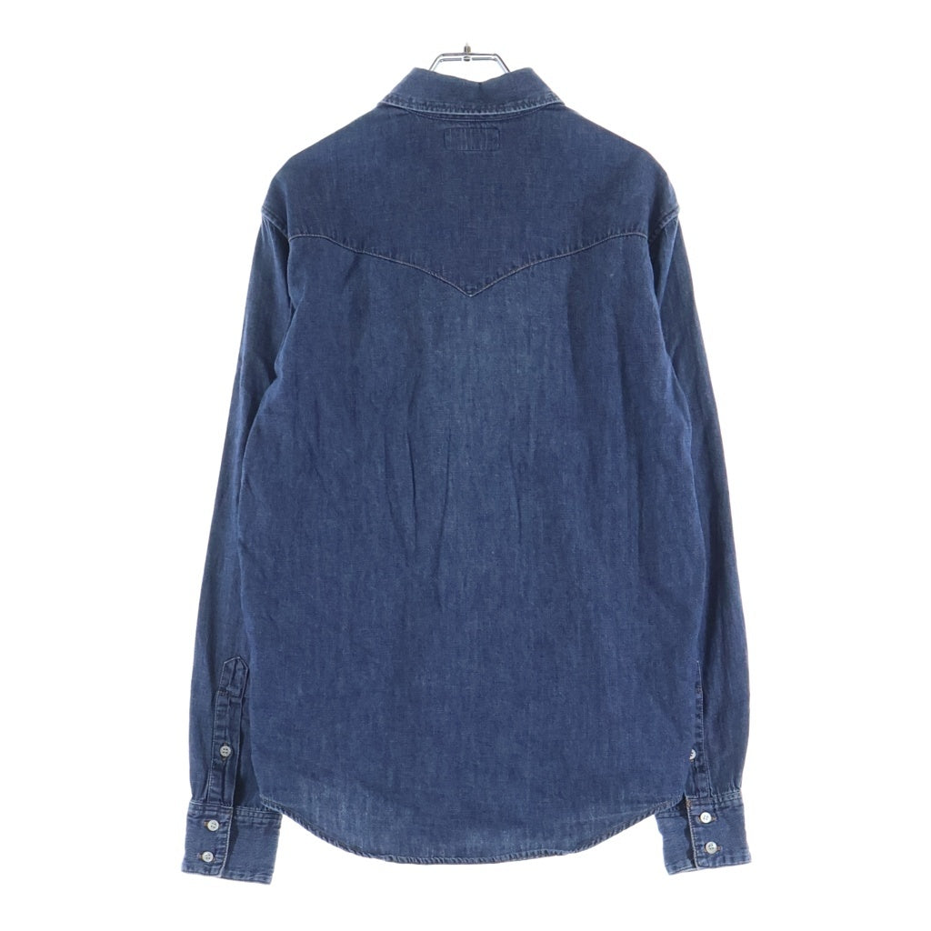 CELINE(セリーヌ) ウエスタン デニム長袖シャツ インディゴ 2T040208I