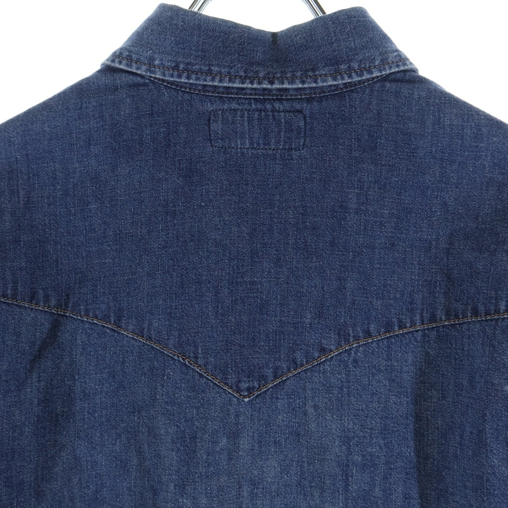 CELINE(セリーヌ) ウエスタン デニム長袖シャツ インディゴ 2T040208I