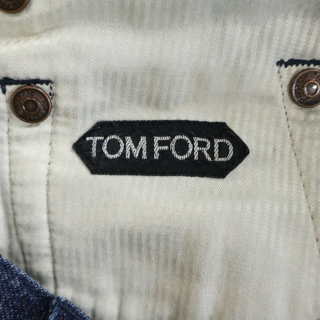 TOM FORD(トムフォード) スリムフィットジーンズ デニムパンツ インディゴ