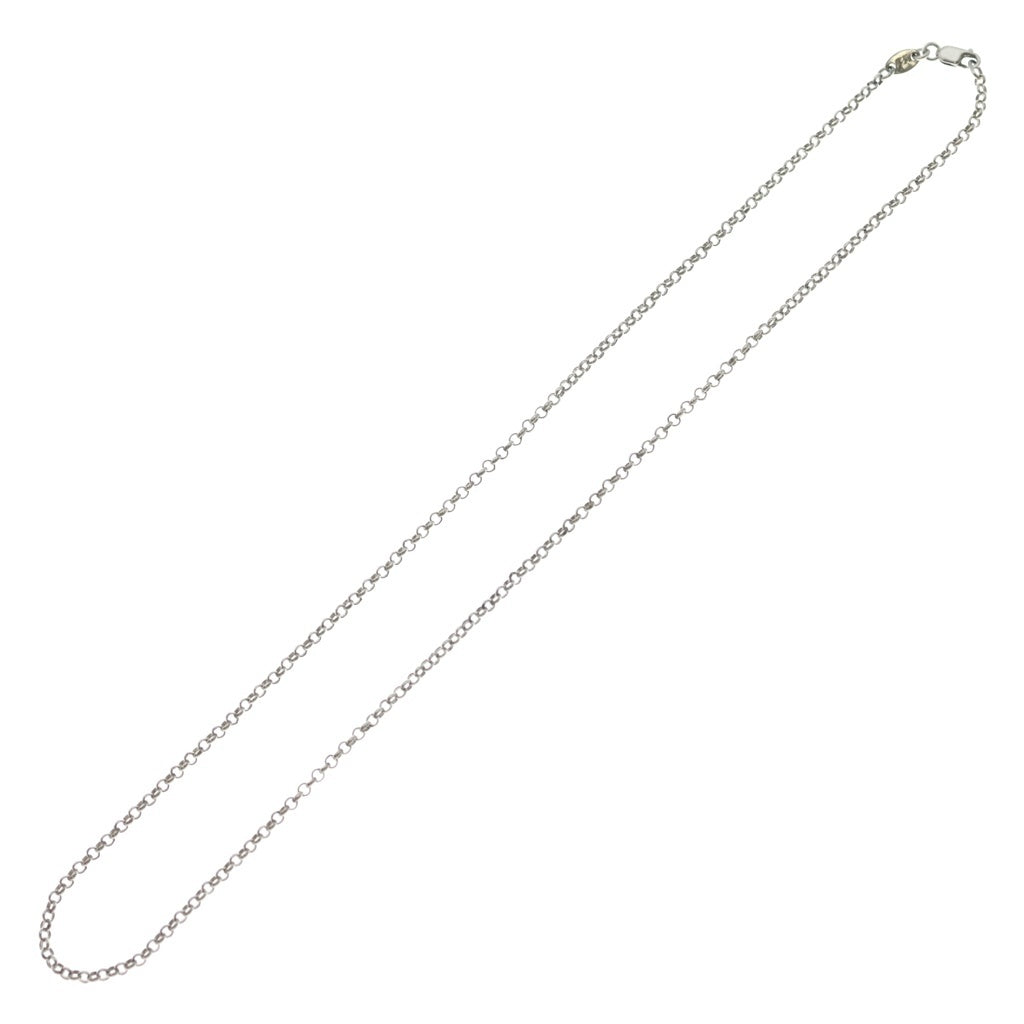 CHROME HEARTS(クロムハーツ) NECKCHAIN R18 ロールチェーンネックレス 18inch シルバー BCA083