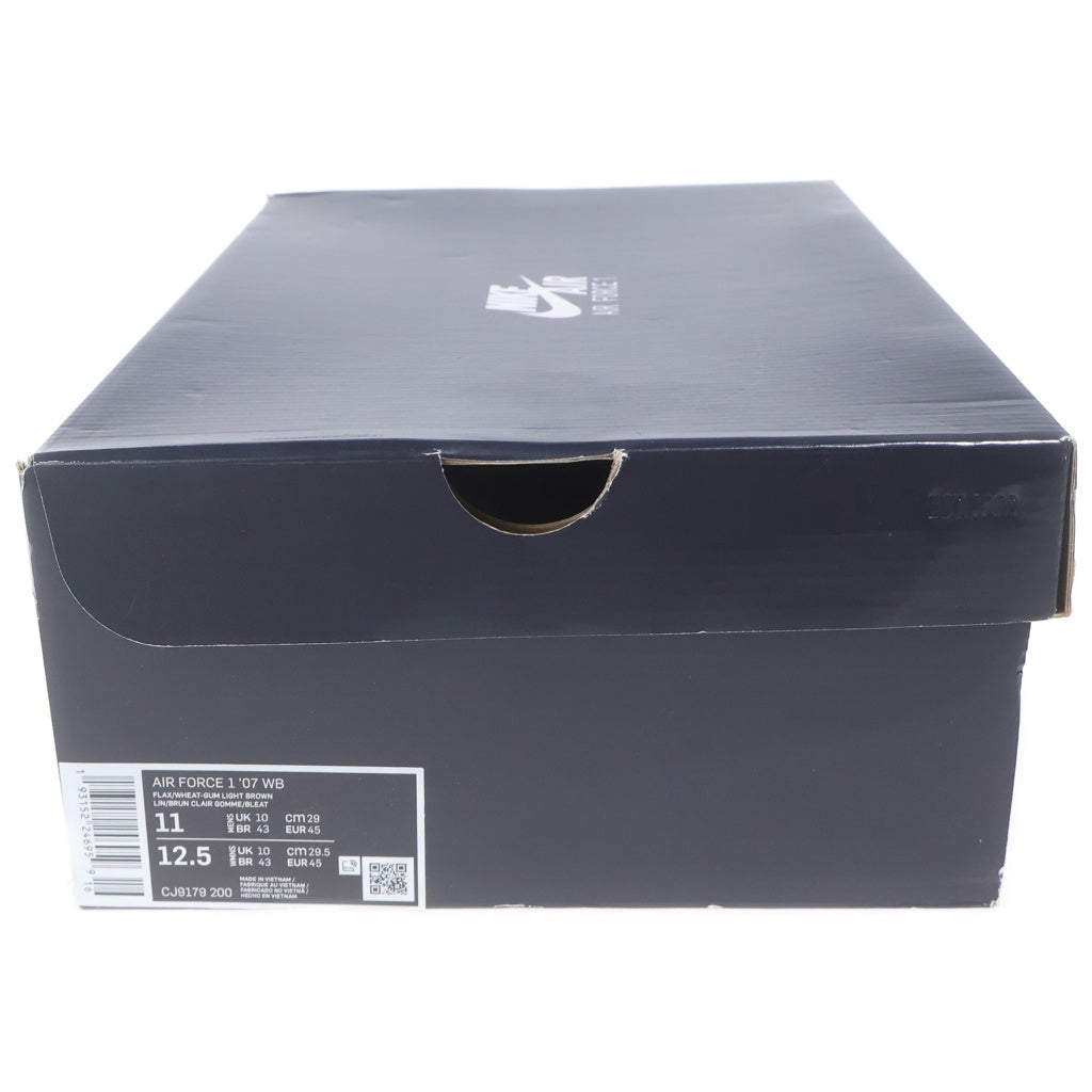 NIKE(ナイキ) AIR FORCE 1 07 WB CJ9179-200 エアフォース1 フラックスウィート ローカットスニーカー ブラウン US11/29cm