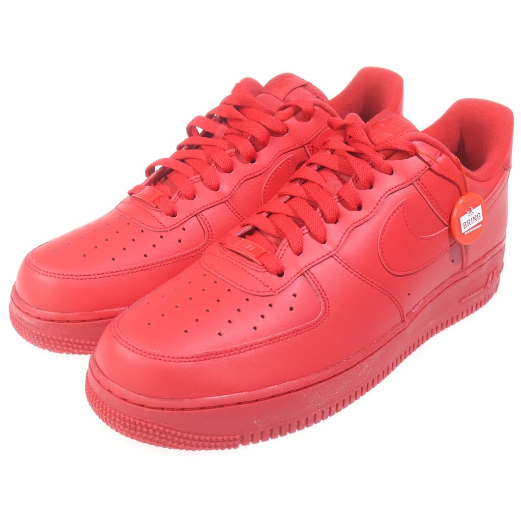 NIKE(ナイキ) AIR FORCE 1 LOW 07 LV8 1 UNIVERSITY RED CW6999-600 エアフォース1 ローカットスニーカー レッド US10.5/28.5cm