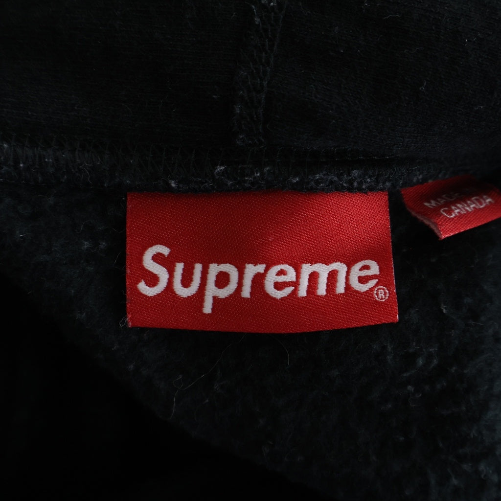 SUPREME(シュプリーム) 22SS Stars Arc Hooded Sweatshirt スタースタッズ アーチロゴ スウェットプルオーバーパーカー ブラック