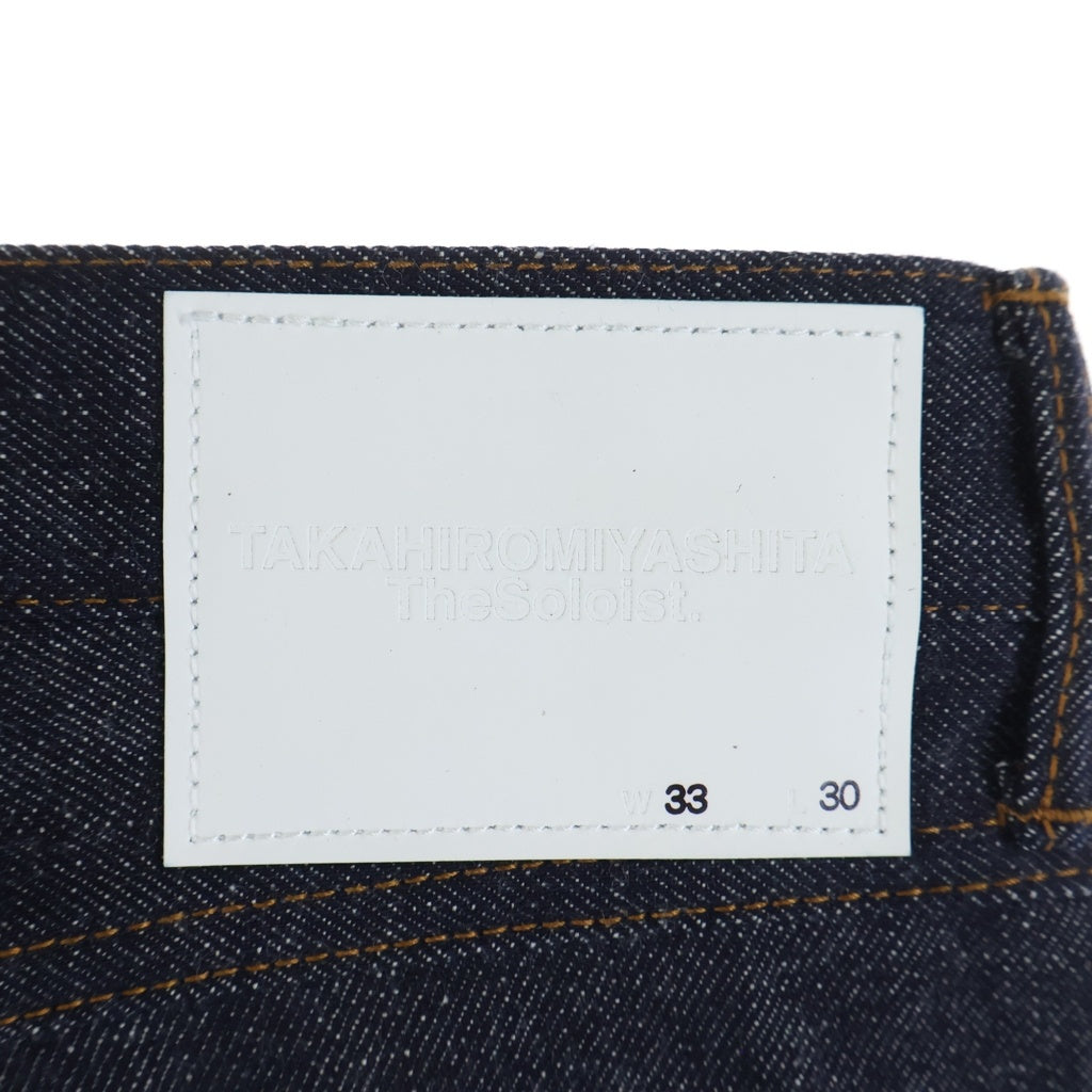 TAKAHIROMIYASHITA The SoloIst.(タカヒロミヤシタザソロイスト) 16SS Tight Tapered Jean タイトテーパードジーン デニムパンツ インディゴ sd.0005SS16