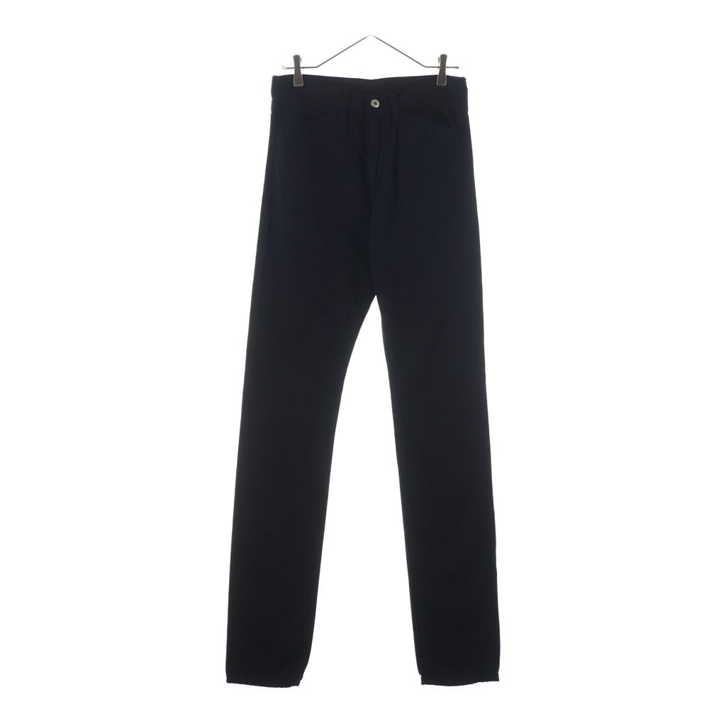 TAKAHIROMIYASHITA The SoloIst.(タカヒロミヤシタザソロイスト) 15AW コットン テーパードパンツ トラウザー ブラック sp.0010AW15