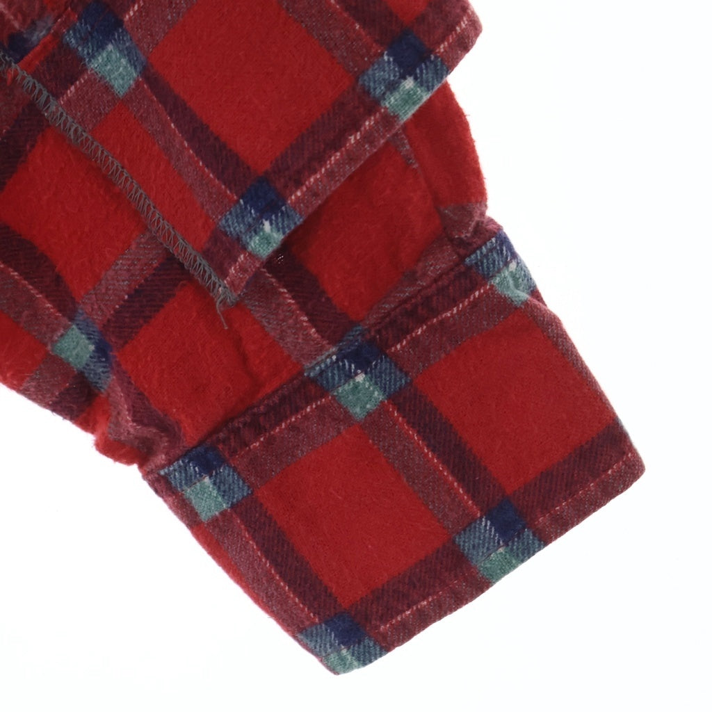 TAKAHIROMIYASHITA The SoloIst.(タカヒロミヤシタザソロイスト) 22SS Two Tone Shirt ツートーン切替 フランネル長袖シャツ レッド/ブルー sw.0208