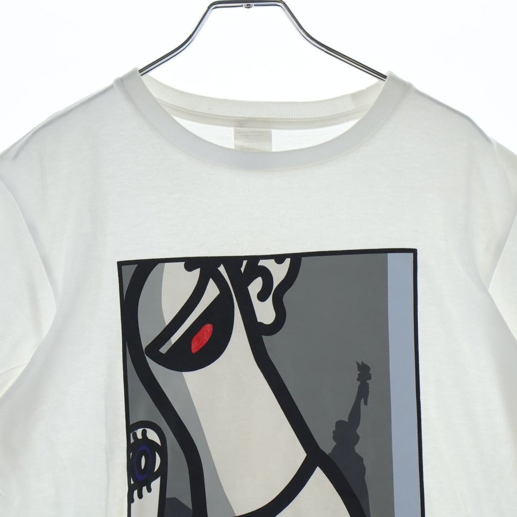 NUMBER (N)INE(ナンバーナイン) 02SS Modern Age NEW YORK モダンエイジ期 ニューヨーク 半袖Tシャツ カットソー ホワイト