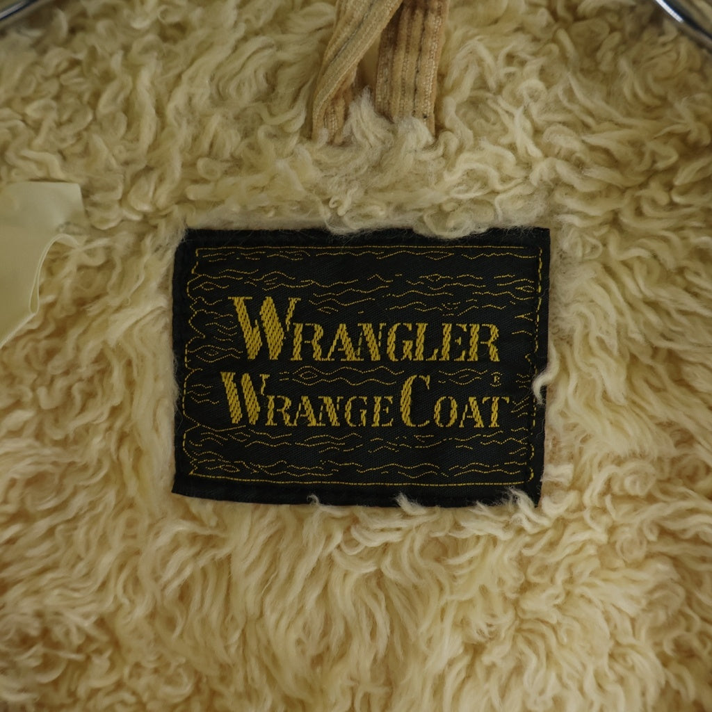 N.HOOLYWOOD(エヌハリウッド) ×WRANGLER WRANGE COAT ラングラー ランチコート 裏地ファー コーヂュロイジャケット ベージュ 91606