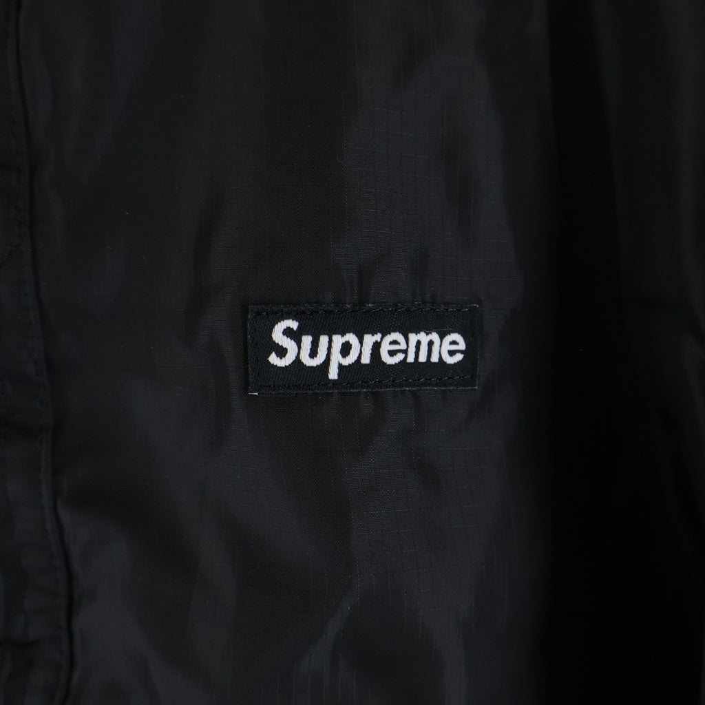 SUPREME(シュプリーム) 22AW Geo Reversible WINDSTOPPER Fleece Jacket ウィンドストッパー リーバーシブル フリースジャケット ブラック/グレー