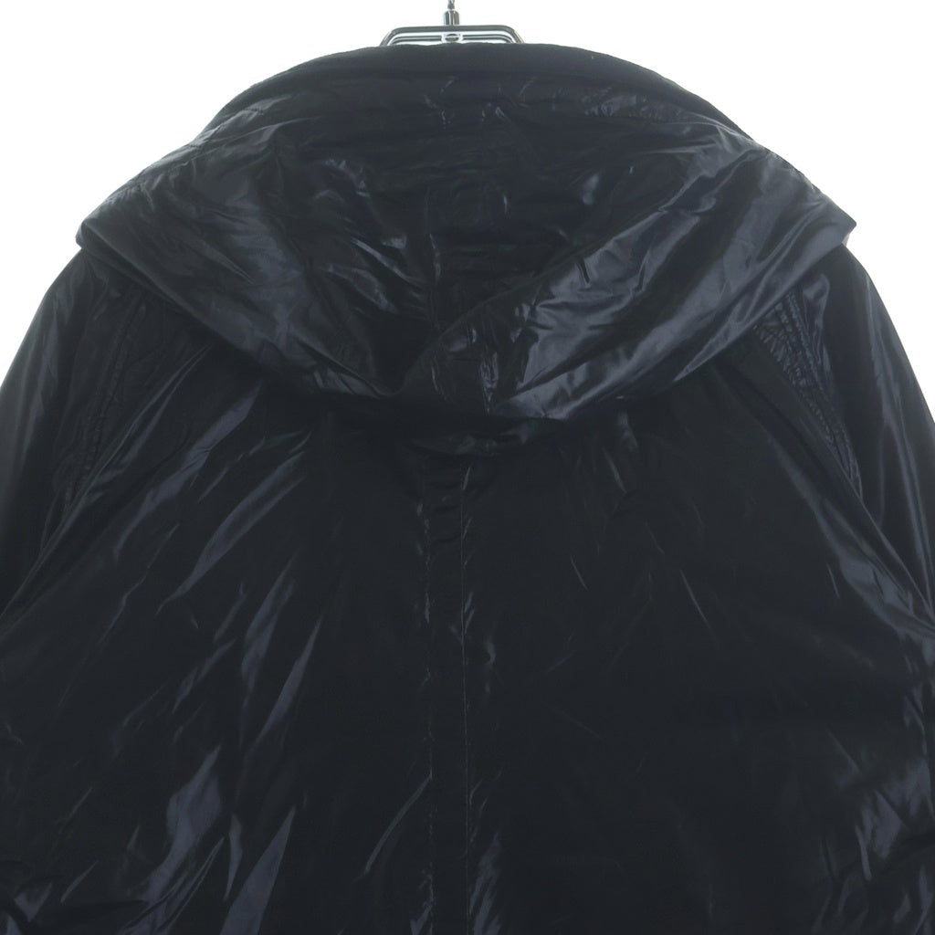 TAKAHIROMIYASHITA The SoloIst.(タカヒロミヤシタザソロイスト) Training jacket トレーニングジャケット 裏地フリース ナイロンフーデッドブルゾン ブラック sg.0172