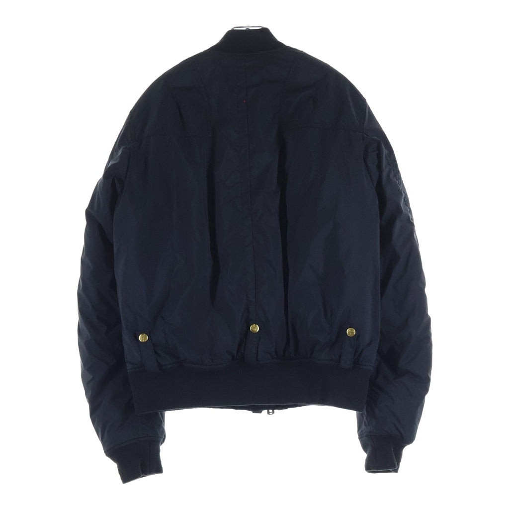 TAKAHIROMIYASHITA The SoloIst.(タカヒロミヤシタザソロイスト) 21AW Flight Jacket Type 1 中綿入り ナイロン MA-1 フライトジャケット ブラック sj.0021AW16