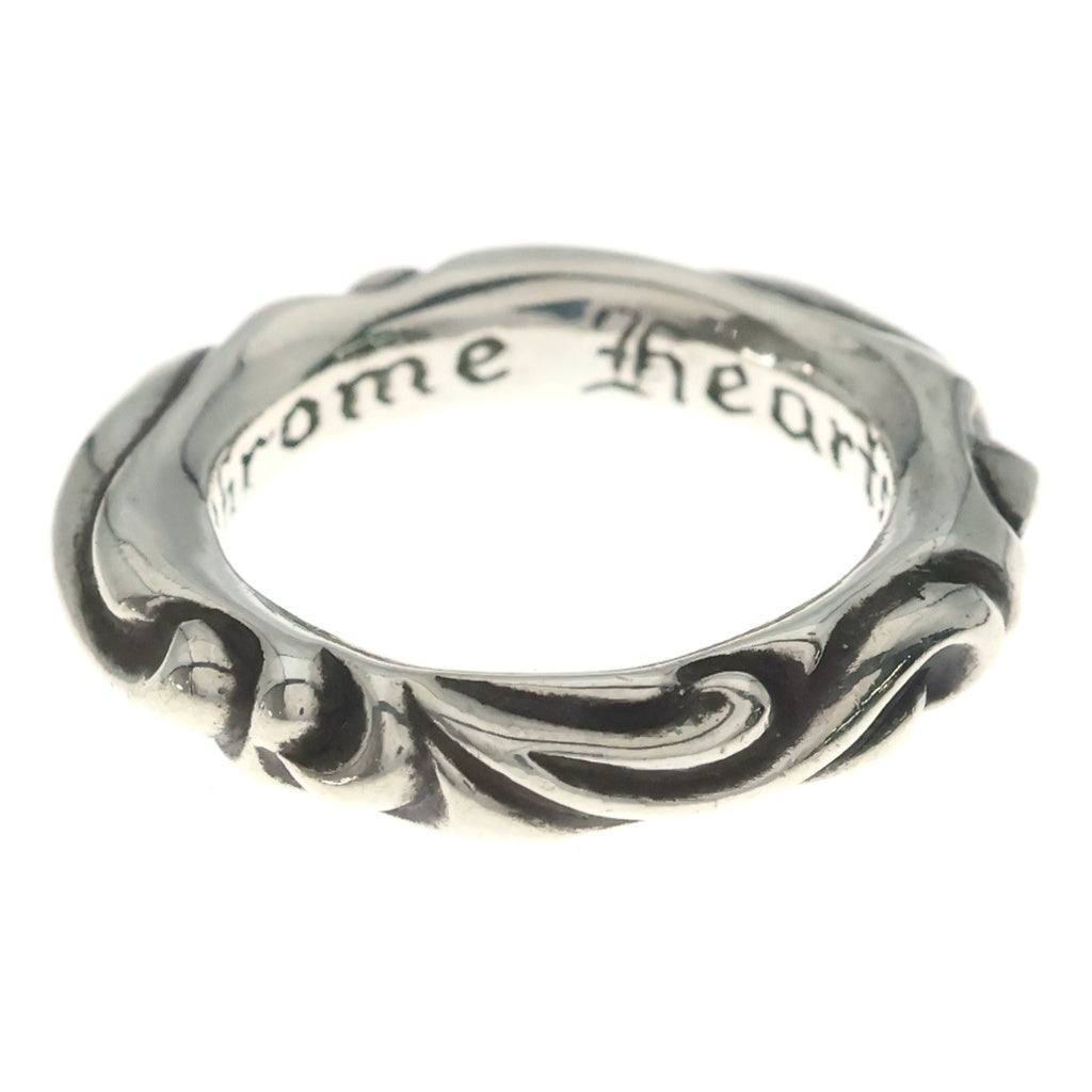 CHROME HEARTS(クロムハーツ) SCRL BAND スクロールバンド リング シルバー BCA351