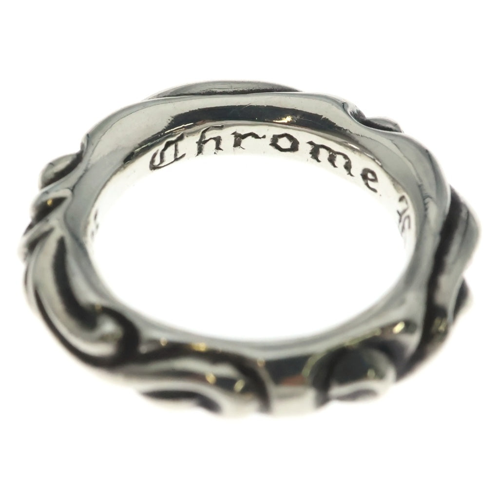 CHROME HEARTS(クロムハーツ) SCRL BAND スクロールバンド リング シルバー BCA351