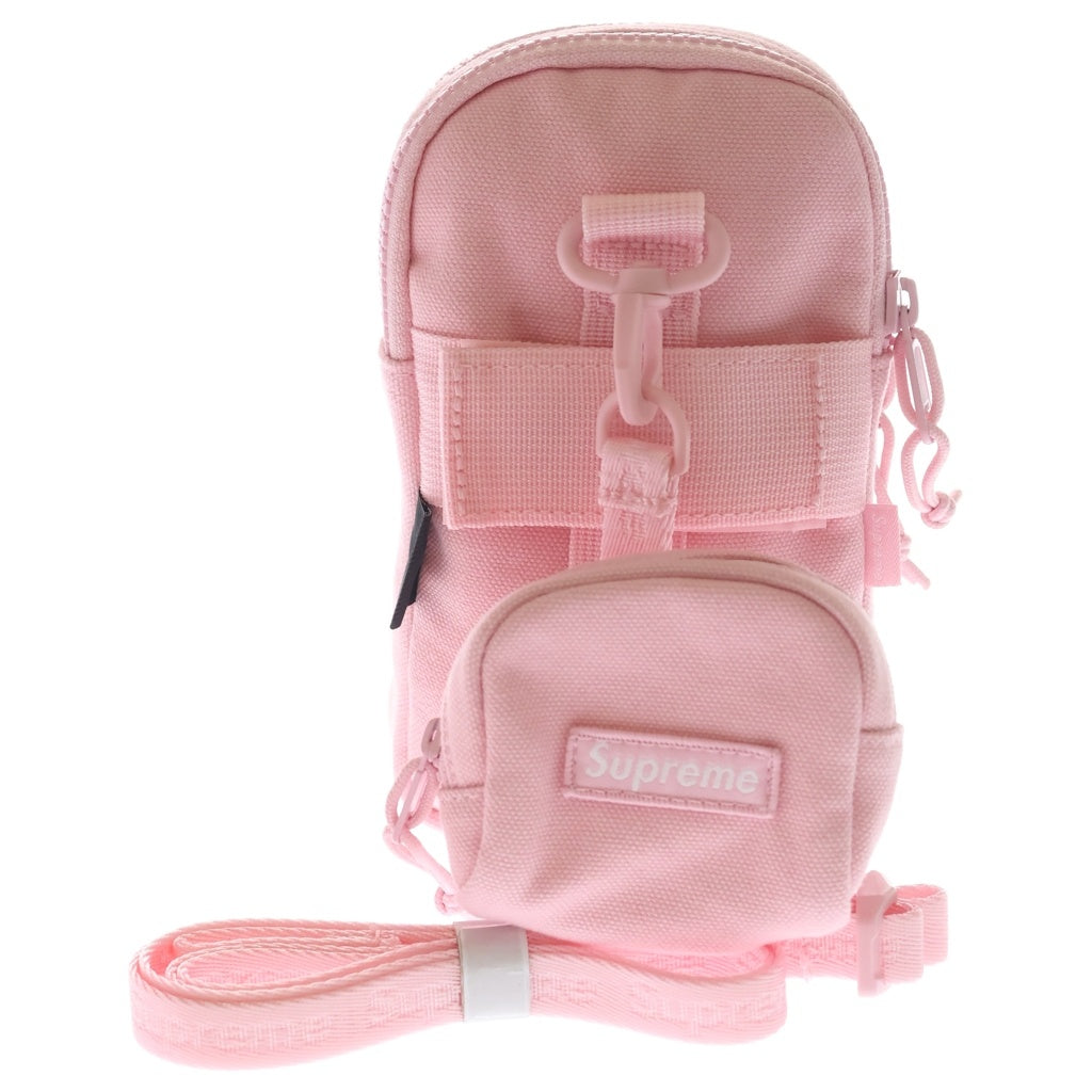 SUPREME(シュプリーム) 25SS Camera Bag+Mini Pouch スモールボックスロゴ ミニポーチ付き カメラバッグ ピンク