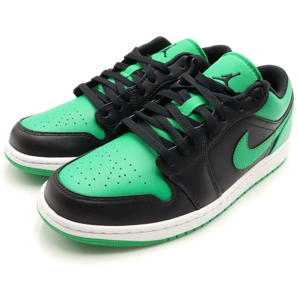 NIKE(ナイキ) AIR JORDAN 1 LOW LUCKY GREEN 553558-065 エアジョーダン1 ラッキーグリーン ローカットスニーカー ブラック/グローン US9.5/27.5cm