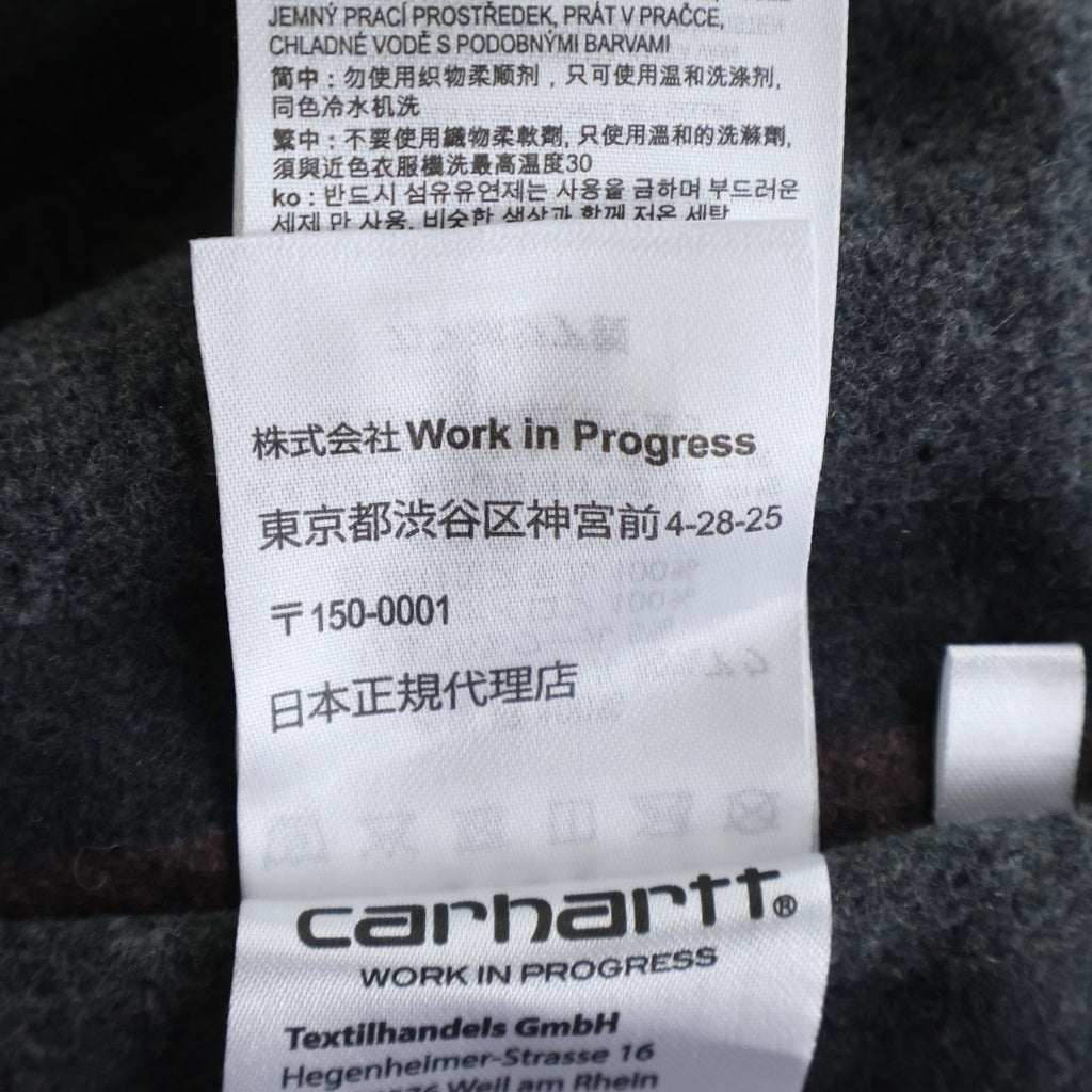 Carhartt WIP(カーハート ダブリューアイピー) MICHIGAN COAT ミシガンコート 裏地ウール キャンパスブルゾン ブラウン I015261