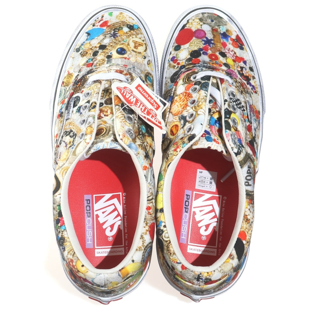 SUPREME(シュプリーム) 26SS ×VANS Skate Era Mike Kelley バンズ マイクケリー スケートエラ 総柄キャンパスローカットスニーカー マルチカラー US8.5/26.5cm VN00110ANTR