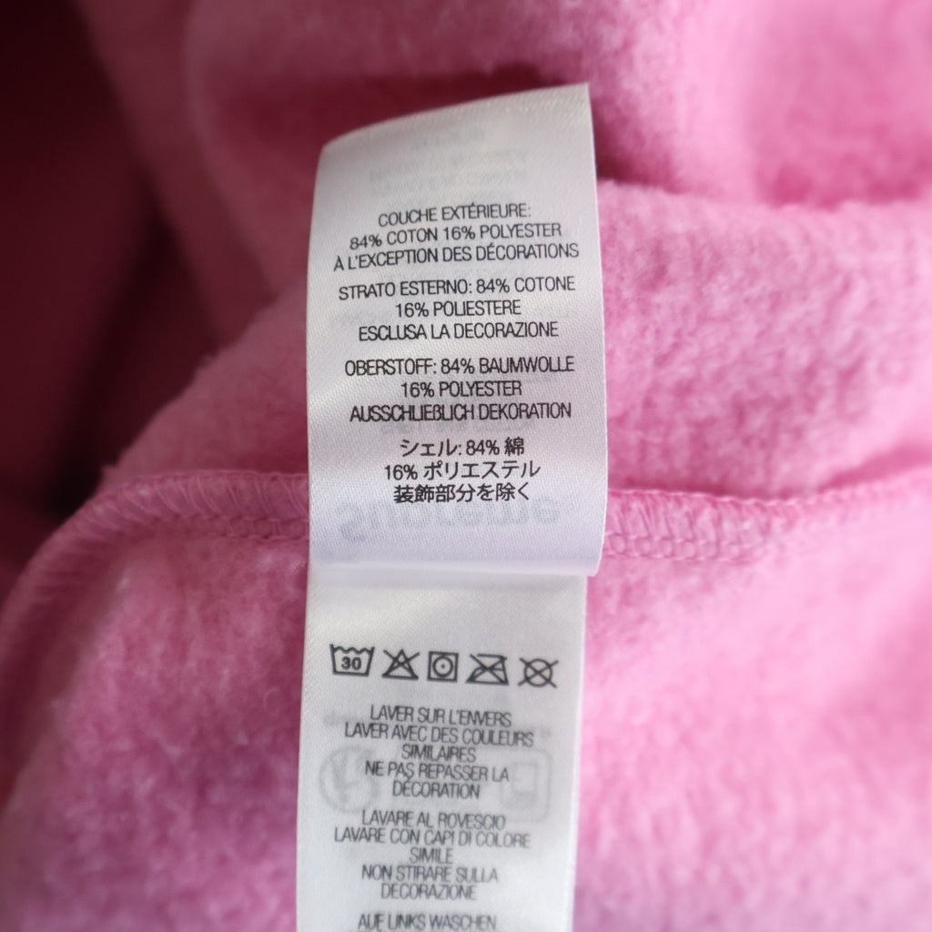 SUPREME(シュプリーム) 24AW Micro Logo Hooded Sweatshirt マイクロロゴ スウェットプルオーバーパーカー ピンク